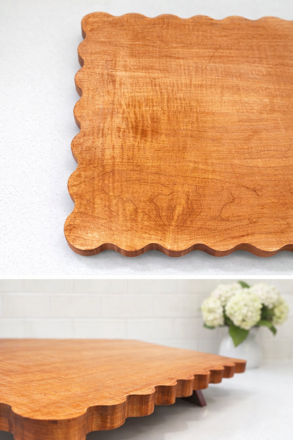 The Large Scalloped Board